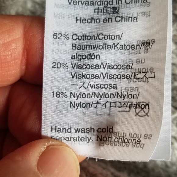 Madewell Province cross-over back pullover sweater Academia - Picture 6 of 7